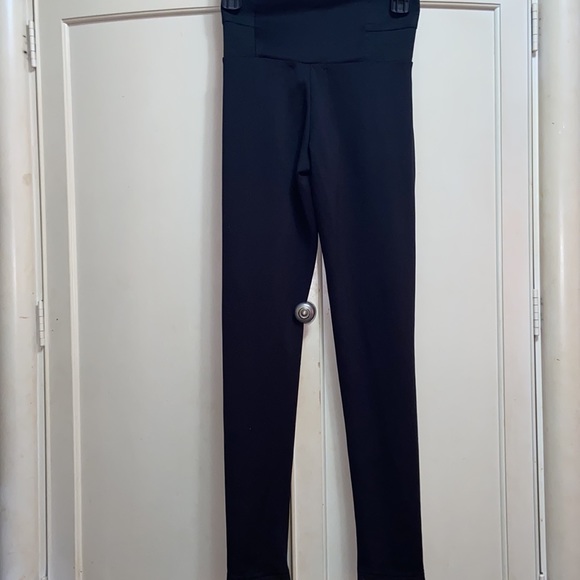 Black/tan high waist leggings S - Picture 5 of 7